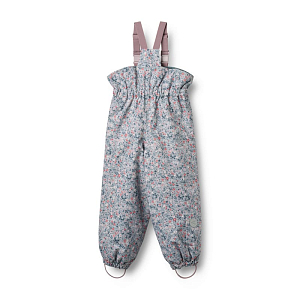 Полукомбинезон зимний Wheat "Sal Soft Rain Flowers", цветочный шторм